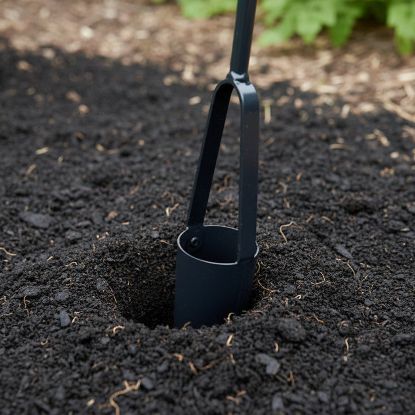 De Wit Poter staal, onder Ø 8 cm, boven Ø 10,5 cm, lengte 100 cm-keizers.nu