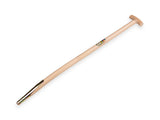Atlas Mestvorksteel 100 cm gebogen, met veerbus en Engelse kruk, geboord