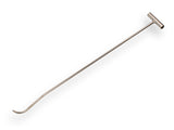 Labora Putdekselhaak 1000 x 12 mm verzinkt, met gesmede krul-keizers.nu