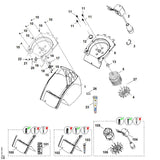 STIHL 0000-992-5502 keerring positie 12 technische tekening