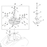STIHL 6011-702-6700 klemring positie 2 technische tekening
