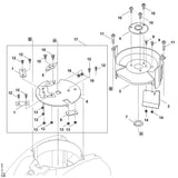 STIHL 6012-700-5100 messenschijf compl. positie 17 technische tekening