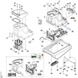 STIHL 6013-701-1001 behuizing positie 102 technische tekening