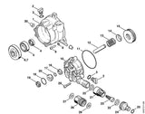 STIHL 9645-945-7704 O-ring 23,82x1,78 positie 18 technische tekening