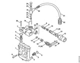 STIHL 9645-945-7564 O-ring 15x2-NBR70 positie 4 technische tekening