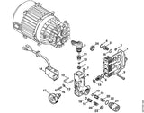 STIHL 9645-945-7494 O-ring 8,76x1,78 positie 2 technische tekening