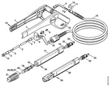 STIHL 4915-502-1003 Sproeier Ø 1,3 mm positie 25 technische tekening