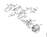 STIHL 4703-600-0501 Stator 230 V/50 Hz positie 1 technische tekening