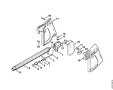 STIHL 9636-815-0660 Pakkingring 8x14x1 positie 11 technische tekening