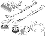 STIHL 9652-945-1603 Steunring 10-14x1,2 positie 10 technische tekening