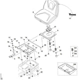 STIHL 6170-763-0710 afstandsbus positie 9 technische tekening