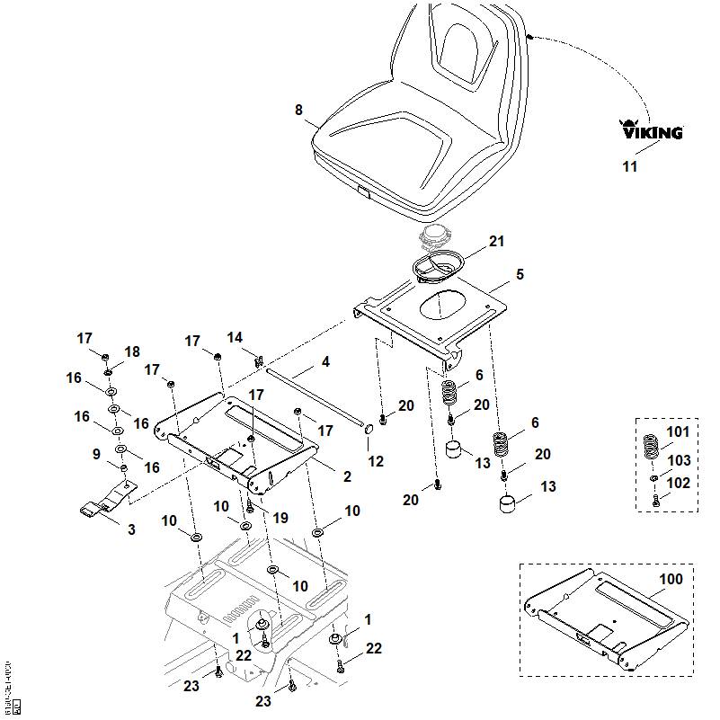 STIHL 9485-648-1750 schotelveer B25 positie 16 technische tekening