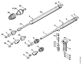 STIHL 4900-502-1035 Sproeier 2507 positie 25 technische tekening