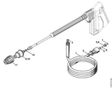 STIHL 4900-007-1006 Rep.set rotorsproeier 055 positie -1 technische tekening