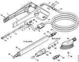 STIHL 4915-500-6303 Sproeier 1,65 mm positie 31 technische tekening