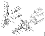 STIHL 9045-319-1050 Cilinderkopbout M5x25 positie 9 technische tekening