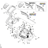 STIHL 6291-700-2705 klep positie 100 technische tekening