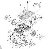 STIHL 6309-706-3200 isolatielaag positie 17 technische tekening