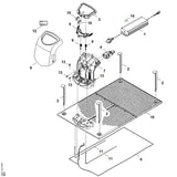 STIHL 6309-400-8502 adapter 230V EUR positie 1 technische tekening