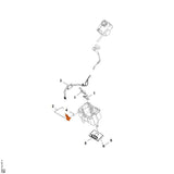 STIHL 6320-440-3015 kabelboom positie 3 technische tekening