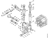 STIHL 9645-945-7454 O-ring 5x2 positie 24 technische tekening