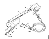 STIHL 4925-500-6302 Sproeier 1,8/2,6 positie 19 technische tekening