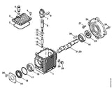 STIHL 9645-945-8790 O-Ring NBR ID=101,27 S=2,62 positie 2 technische tekening
