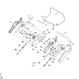 STIHL 6340-700-7503 kabel positie 28 technische tekening