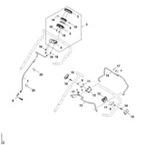 STIHL 6392-708-0800 Veer (lagerstuk) positie 11 technische tekening