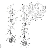 STIHL 6392-764-2710 kraagbus positie 13 technische tekening
