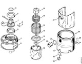 STIHL 4901-502-0720 Filter positie 18 technische tekening