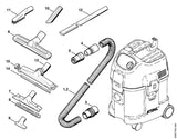 STIHL 4901-503-1507 Mof Ø 27 mm positie 4 technische tekening