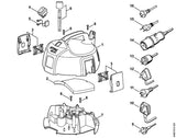 STIHL 4758-440-2003 Aansluitkabel Europa positie 9 technische tekening