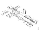 STIHL 4757-760-8800 Injecteur positie 13 technische tekening