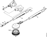 STIHL 9636-815-0915 Pakkingring 10x14x1,5 positie 8 technische tekening