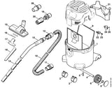 STIHL 4774-700-0800 Tank positie 1 technische tekening