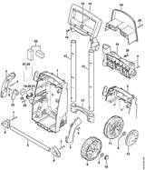 STIHL 9991-003-1120 snelbevestiging positie 9 technische tekening