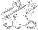 STIHL 9645-948-7501 O-ring 9,3x2,4 positie 13 technische tekening