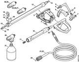 STIHL 9645-945-7497 O-ring 9,6x2,4 positie 24 technische tekening