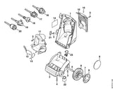 STIHL 4754-791-7000 As positie 5 technische tekening