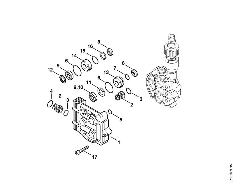STIHL 4726-708-5700 Bus positie 14 technische tekening