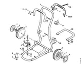 STIHL 9008-319-1420 Zeskantbout M6x45 positie 9 technische tekening