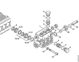 STIHL 9645-945-7595 O-ring 17,86x2,62 positie 4 technische tekening