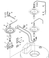 STIHL 4752-523-0800 Sproeier positie 6 technische tekening