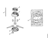 STIHL 4004-713-6600 Bout positie 2 technische tekening