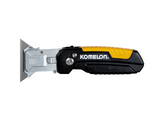 Komelon Vouwmes - schraper, RVS houder met riemclip