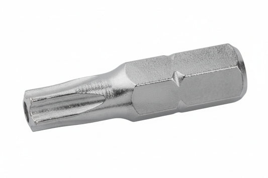 1/4" Bit voor 5-kant Torx met middenstift (TS30) – 25 mm