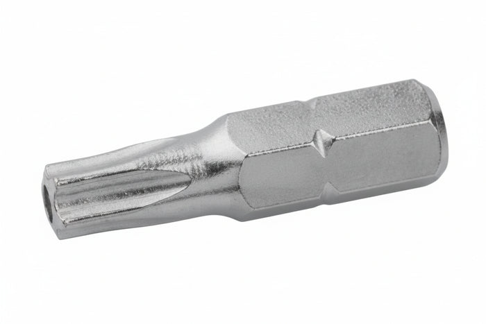 1/4" Bit voor 5-kant Torx met middenstift (TS30) – 25 mm