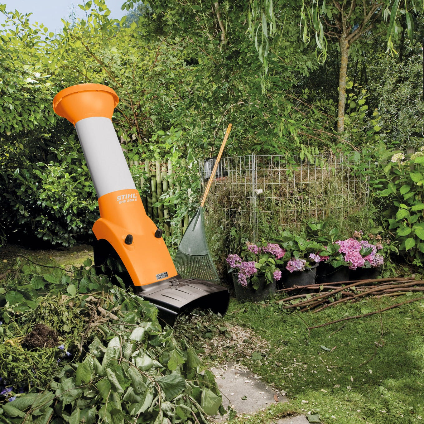 STIHL Elektrische Hakselaar GHE 250 S-keizers.nu