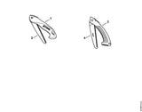 STIHL 0000-881-9905 Zaagblad positie 2 technische tekening